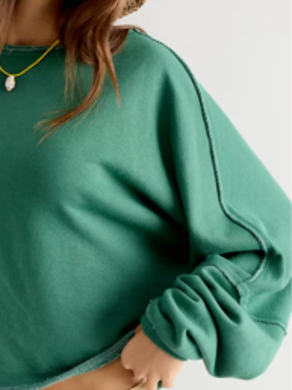 NWT We The Free To The East Pullover Dark Green - Picture 8 of 14